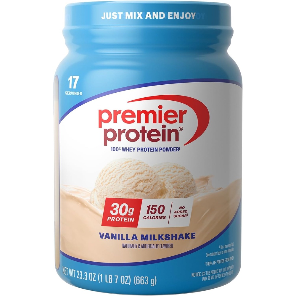image:imagePremier Protein Powder Caf Latte 30g Protein 95mg Caffeine for Energy No Added Sugar 100 Whey Protein Keto Friendly Soy amp Gluten Free 239 oz 17 ServingsVanilla