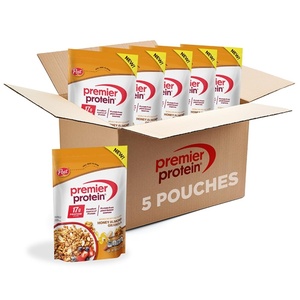 Premier Protein Honey Almond Granola – 9 oz (Pack of 5)(Honey Almond)